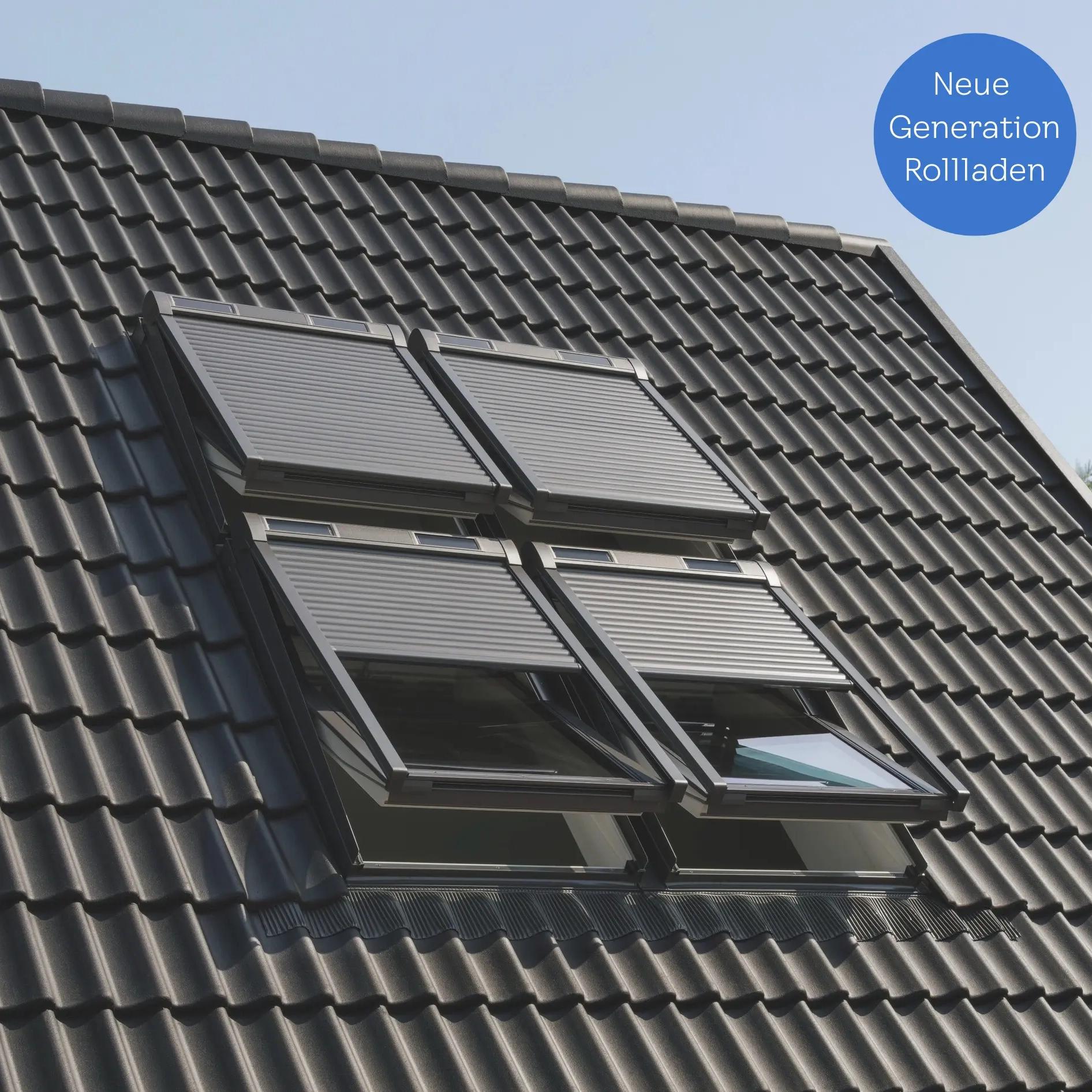 Dachfenster Solar Rollladen